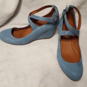 Gentle Souls strappy wedges